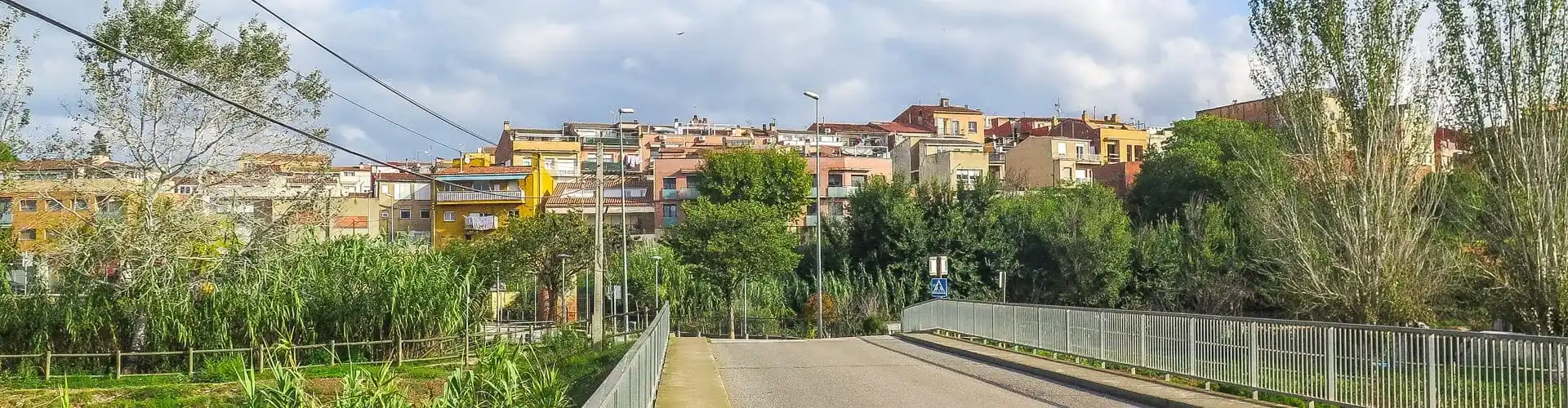 OPERARIOS DE LA SEDA CARGANDO UN CAMIÓN DE MUDANZAS EN UNA CALLE DE VILANOVA DEL CAMÍ